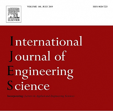 Статья ведущих ученых в научном журнале «International Journal of Engineering Science»