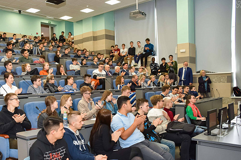 Леонид Вайсберг прочел лекцию для студентов НИТУ "МИСиС" в рамках 12-ого заседания международного научного совета